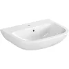 Image de Vasque VitrA S20 550x440mm blanc avec trop plein 1 trou robinet milieu