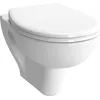 Image de Cuvette de WC suspendue S20 sans bride - Couleur : BLANC
