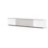 Image de Meuble TV SONOROUS Studio STA 200 Blanc-Gris Porte Textile