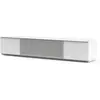 Image de Meuble TV SONOROUS Studio STA 200 Blanc Porte metal