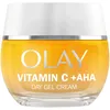 Image de Olay Vitamin C + AHA Crème visage de jour Gel hydratant, éclaircissant et anti-taches avec vitamine C, AHA, niacinamide anti-âge et vitamine E. unifie et hydrate. Non gras, non collant. 50 ml