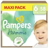 Image de Pampers Harmonie Couches Taille 6, 58 Couches, 13kg+, Une protection douce pour la peau et 100% d'absorption Pampers