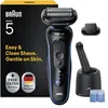 Image de Braun Rasoir Electrique Homme Series 5 52-B7200CC, Bleu | Etanche, Batterie Rechargeable, 2 Modes, Lames Flexibles, sans Fil, Station Nettoyante, Accessoire Tondeuse de Précision