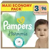 Image de Pampers Harmonie Couches Taille 3, 96 Couches, 6kg-10kg, Protection Douce De La Peau Avec 100% D’Absorption Pampers