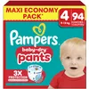 Image de Pampers Baby-Dry Pants Taille 4, 94 Couches-Culottes, 9kg-15kg, Maintien 360° Pour Aider À Éviter Les Bâillements et Les Fuites