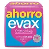 Image de Compresses Normales avec Ailes Evax Cottonlike 64 Unités