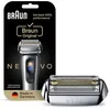 Image de Braun Grille Rasoir Electrique Homme NEVO, Argent | Recharge de Lames Officielle, Conçu pour Préserver Un Rasage Optimal, Dédiée à la Série Dotée de la Technologie AeroTouch