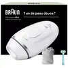 Image de Epilateur lumière pulsée BRAUN IPL PL1114 Silk-expert Mini, 1 teêt, 1 rasoir gillette Venus, 1 pochette