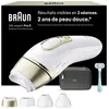 Image de Epilateur lumière pulsée BRAUN IPL PL5431 4 têtes, 1 rasoir Gillette Venus, pochette
