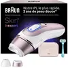 Image de Epilateur lumière pulsée BRAUN IPL PL7211 Skin i-expert, 2 têtes, 1 rasoir Gillette Venus, 1 pochette