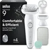 Image de Braun Epilateur Electrique Femme Silk Epil 9 SkinSpa 9-080, Argent