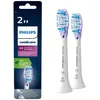 Image de Philips Sonicare Lot de 2 têtes de brosses à dents électriques soniques G3 Premium Gum Care pour la santé des dents et des gencives, Blanc (Modèle HX9054/17)