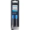 Image de Philips Sonicare TongueCare+ HX8072/11 Lot de 2 têtes de brosse à dents Noir/bleu