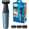 Image de Philips Bodygroom Series 3000, Tondeuse corps et entrejambe étanche, rasage de près confortable, pour toutes les zones du corps, 50 min. d'autonomie, modèle BG3015/15