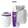 Image de PHILIPS BRP505/00 Coffret Epilation Corps et Maillot - Epilateur électrique Satinelle Compact + Tondeuse bikini en occasion ou reconditionné