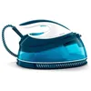 Image de Centrale Vapeur - PHILIPS - GC7840/20 - PerfectCare Compact - 6.5 bars - 1.5L - Bleu/Blanc