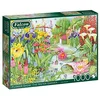 Image de Jumbo 11282 Spectacle de Fleurs : Le Jardin d'eau 1000 Pièces Accessoires d'eau, Multicolore