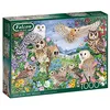 Image de Jumbo, Falcon de Luxe   Puzzle hiboux dans Le Bois pour Adultes, 1000 pièces