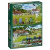 Image de Falcon - 11309 - The Village Sporting Greens - Trevor - Lot de 2 Puzzles - 1000 pièces - Multicolore