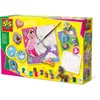 Image de Moulage et peinture - Toiles pour peindre des princesses 3x - Loisirs créatifs - SES CREATIVE - Réaliser 3 peintures de princesses.