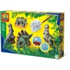 Image de Moulage et peinture - SES CREATIVE - Hobby Blue - Dinosaures - Moules réutilisables - Peinture lavable - Age : 5+