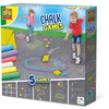 Image de SES Creative 02207 - Jeux de Craie 5 en 1, Craie de Trottoir, Ensemble de Jeux d'extérieur pour Enfants de 3 Ans