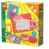 Image de SES Creative 14043 - Broderie d’animaux en fil moelleux douceur, avec fourrure super douce, aiguille en plastique sûre, set complet avec cartes de broderie pour enfants