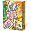 Image de SES CREATIVE - Japprends à broder - Cartes préimprimées et perforées - Toile à gros trous - Pour enfant de plus de 3 ans
