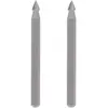 Image de Dremel 118 Lot de 2 Fraises Haute Vitesse en Acier, Bout Pointu, Ø 3,2mm pour Sculpter et Graver avec Outils Multi-usages
