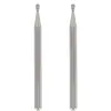 Image de Dremel 7103 Lot de 2 pointes Diamant, Bout rond, Diamètre de travail 2mm pour Gravure et Sculpture dans le Verre, Miroir, Céramique avec Outil Multiusage Dremel