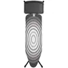 Image de Brabantia - Table à Repasser Taille B - Pour Centrale Vapeur - Planche a Repasser - Support Métallique Extra Large - Plateau Extra-Stable - Ne Glisse Pas - Titan Oval - 124 x 38 cm
