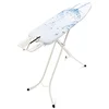 Image de Brabantia - Table à Repasser Taille A - pour Fer Vapeur - Planche a Repasser - pour Les Gauchers et Les Droitiers - Plateau Extra-Stable - Facile à Installer - Cotton Flower - 110 x 30 cm