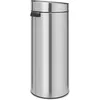 Image de Brabantia 115349 Poubelle Touch Bin Unie 30 litres Acier Inoxydable Matt Steel 32 x 29.5 x 72 cm