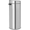 Image de Brabantia - 115462 - Poubelle Touch Bin Unie New, 30 L - INOX Mat Anti-Traces de Doigts