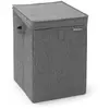 Image de Panier à linge BRABANTIA empilable noir 35 litres