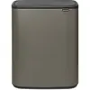 Image de Brabantia (BRAA3 Bo Touch Bin, Platinium, 60 L