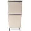 Image de Brabantia Poubelle tri sélectif SortUp Hi 10+10+25 litres (Beige Clair), Poubelle cuisine 3 bacs amovibles, Système de tri des déchets haut et étroit pour la cuisine, couvercle à fermeture douce