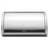 Image de Boîte à pain Medium avec couvercle coulissant gris acier Brabantia