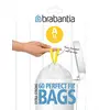 Image de Brabantia 348983 Distributeur de Sacs Poubelles Poignées Coulissantes 3 L Blanc