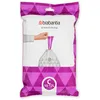 Image de Brabantia 361982 Distributeur de 40 Sacs Poubelles Poignées Coulissantes C-10/12 L Blanc