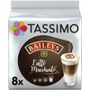 Image de Tassimo Latte Macchiato Baileys, crème Liqueur Arôme, Café en Capsules Café, Café au Lait, 8 Portions, 264 g