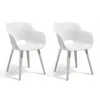 Image de Chaises dextérieur Akola - Keter - Blanc - Résine - Contemporain - Robuste et léger