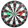 Image de Masterdarts Cible de fléchettes Lifetime 40,5 cm - Réversible - avec 6 Darts