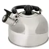 Image de alpina Bouilloire - 1,8 L - Acier Inoxydable - Induction et Gaz - avec Flûte - Ø 19CM - Argent