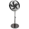 Image de Lifetime Air - Ventilateur sur Pied - 230V - Hauteur 85-125 CM - 3 Vitesses - Fonction Oscillante - Inclinable - Noir