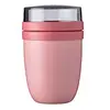 Image de Mepal - Panier-Repas Hermétique Ellipse - Panier Repas Thermo - Tasse pour Yaourt & Soupe - 6-8 Heures Chaud & 12 Heures Froid - 500 ml - Nordic Pink