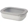 Image de Mepal - Bol Multifonction Rectangulaire - Boîte Conservation Alimentaire avec Couvercle - Convient comme Boîte de Hermétique pour le Réfrigérateur, Micro-ondes & Congélateur - 1000 ml - Nordic white
