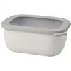 Image de Bol multifonction rectangulaire Cirqula 1500 ml Nordic White Mepal