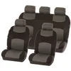 Image de Carpoint Jeu de Couvre-sièges Chicago 9 pièces Noir/Gris