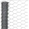 Image de Grillage H1xL10m en maille hexagonale acier galvanisé 40mm